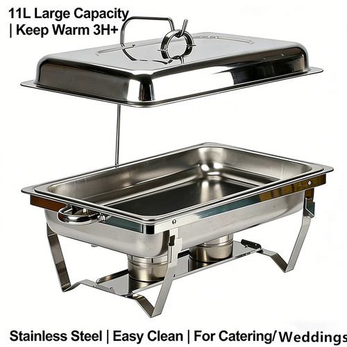11l stainless steel - 11l, chafing