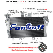 Aluminum radiator for Triumph Speed Triple 1050 2005-2010 2006 2007 2008