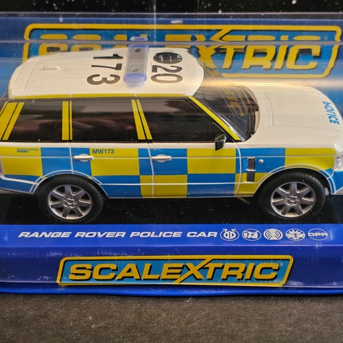 Scalextric car digital police - car,