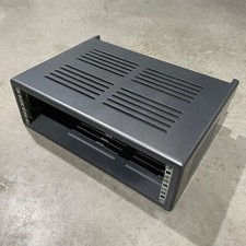 Ex-BBC 3u 19" Rack Mount Desk Cabinet Case Unit UK Audio Recording Radio Studio