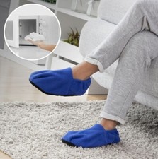 Microwaveable Heated Slippers - ONE SIZE Blue InnovaGoods