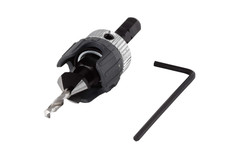 wolfcraft Screw Starter With Countersink and Depth Stop, Ø 4–5 mm I 2544000