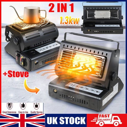 Portable butane gas heater - gas,
