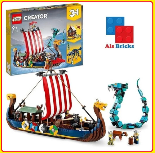 Lego 31132 creator viking - 31132, creator: