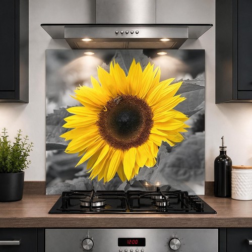 Printed glass kitchen - glass,