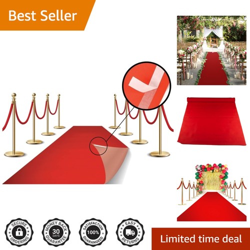 Vibrant red carpet runway - red,