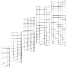 Grid Mesh Panel Display Various Sizes Retail Shopfitting Accessory
