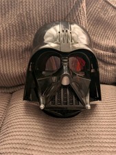 Star Wars Darth Vader Voice Changer Helmet Star War Good Condition 