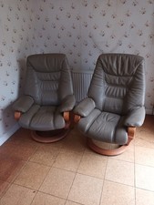 PAIR of Himolla Leather