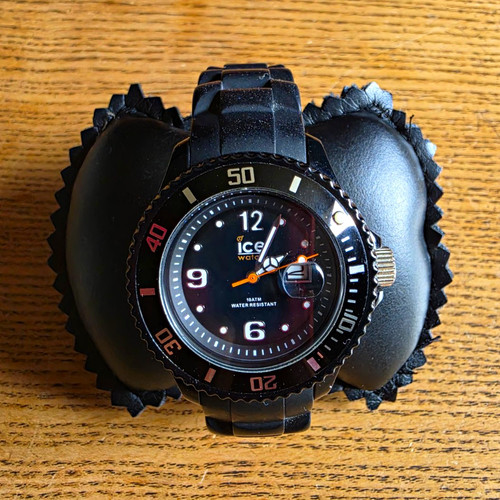 Ice watch black forever - watch, unisex