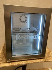 Red Bull Mini Fridge 23litre Capacity Stainless Steel Used Works Fine Liverpool4