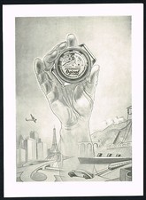 1940s Vintage Ogival Watch Mid