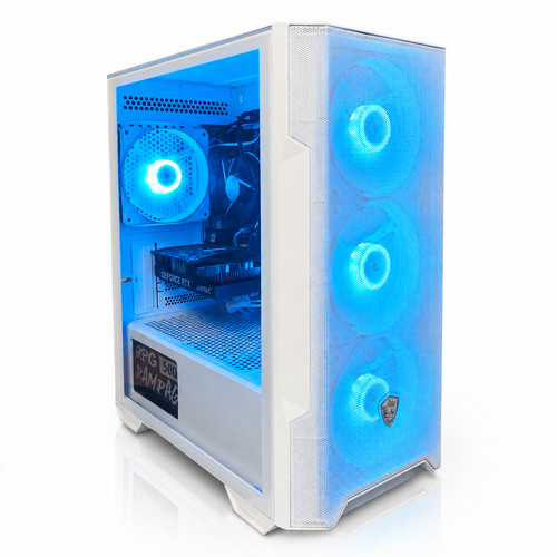 White custom gaming intel - custom,