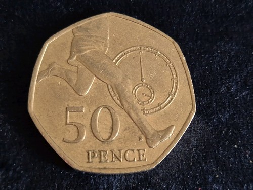 Rare pence coin olympic - rare,