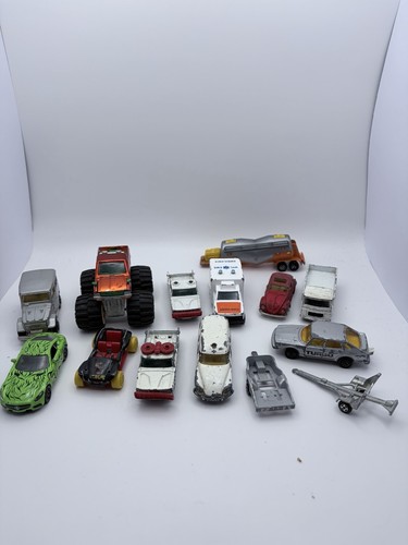 Vintage diecast cars job lot - cars,