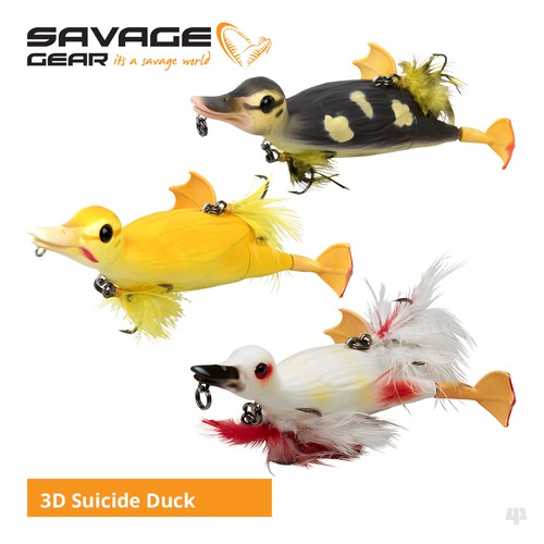 Savage gear suicide duck - 3d,