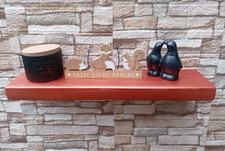 Cooper  wooden floating shelf