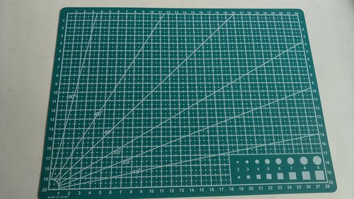 Cutting mat self - cutting, healing