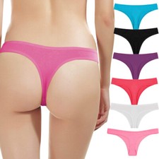 6 Pack Womens Cotton Underwear