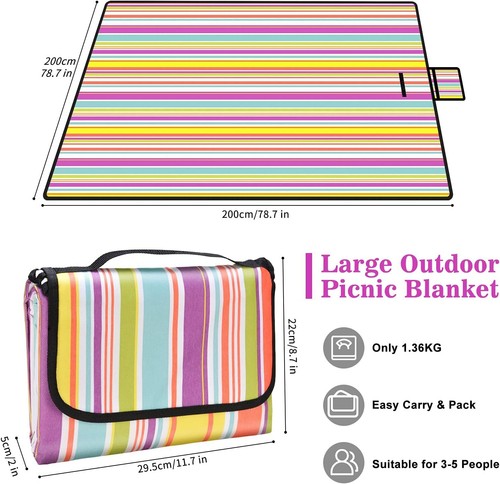 150x200cm extra large - large, picnic