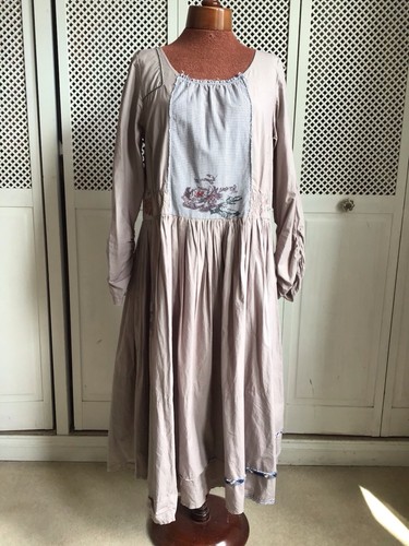 Ewa walla dress taupe - ewa,