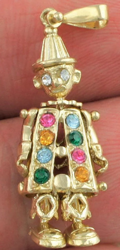 9ct yellow gold multi coloured - 9ct, multi-coloured