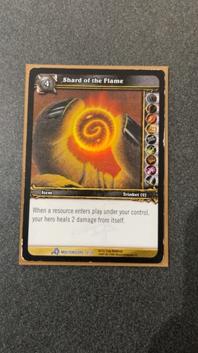 Wow tcg shard the flame - tcg,