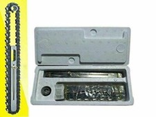 Mortising Chain Set & Sprocket Width 5/8" Length 1.3/4 And 36 Links Bore 5/8 new