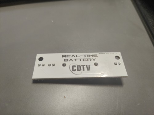 Commodore cdtv real time clock - real,