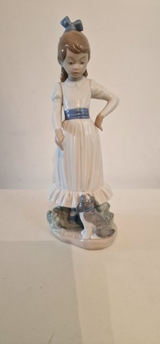 Nao lladro girl with - lladro,