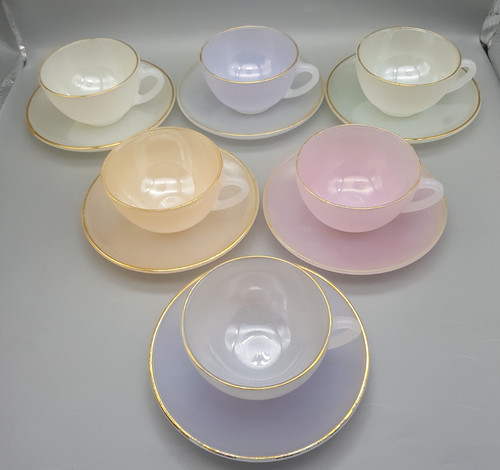 Vintage set arcopal - of, 6