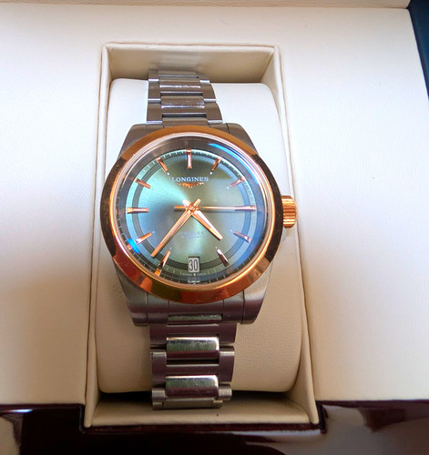 Longines conquest 34mm green - 34mm,