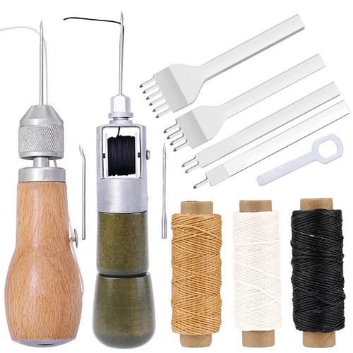 Leather craft tools kit - tools,