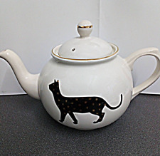 Arthur Wood Pottery Black Cat