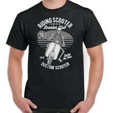 Scooter T-Shirt Riding Mens