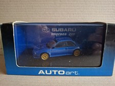 AUTOart 1/43 Scale 1998 SUBARU IMPREZA 22B STi Metallic Blue 