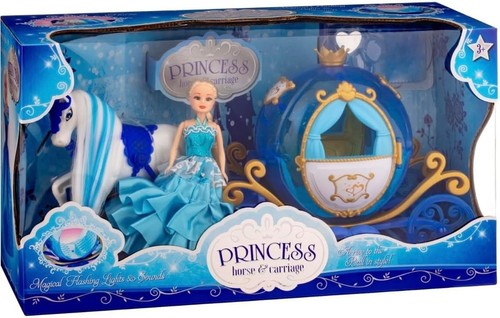Princess horse carriage - princess, play