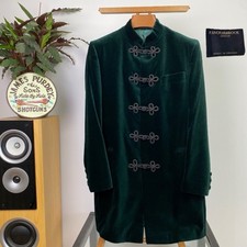 FAVOURBROOK (38R) Mandarin Nehru Velvet Evening Dinner Smoking Jacket Frogging