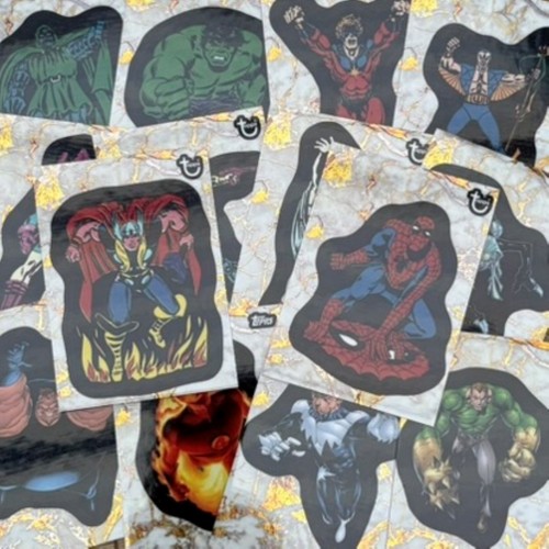 Marvel topps comic - comic, heroes