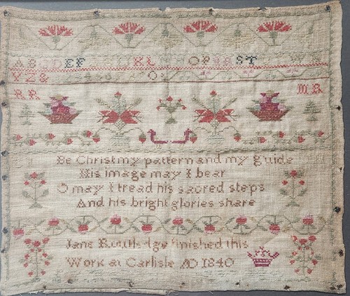 Colourful fine early victorian - colourful,
