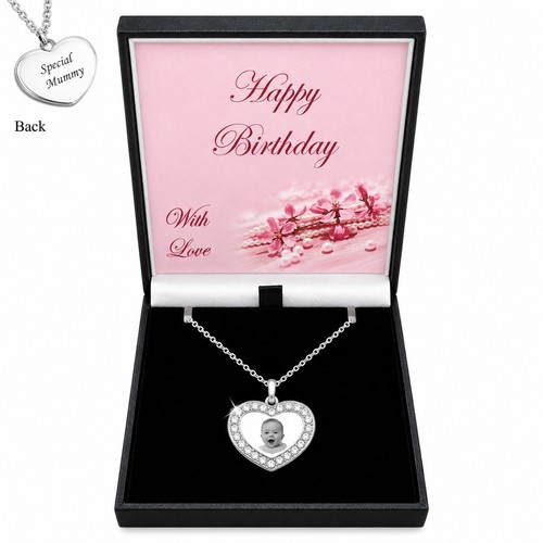 Personalised necklace heart - personalised, necklace,