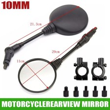 Pair 10mm Round Motorcycle