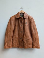 Stunning Vintage Belstaff Gold Label Sheepskin Leather Jacket - Brown - Size: 44
