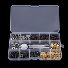 40 Sets Press Stud Snap Button Popper Fastener With Setting Tool Accessories YSE