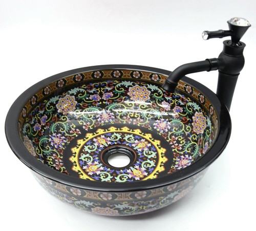 Black floral patterned - floral,