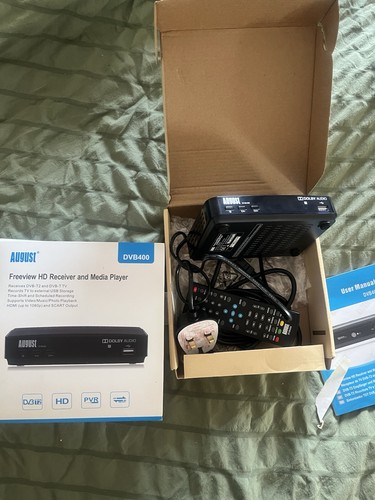 Boxed freeview receiver - receiver, &