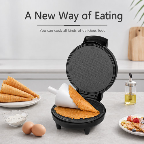 Electric waffle cone maker - electric,