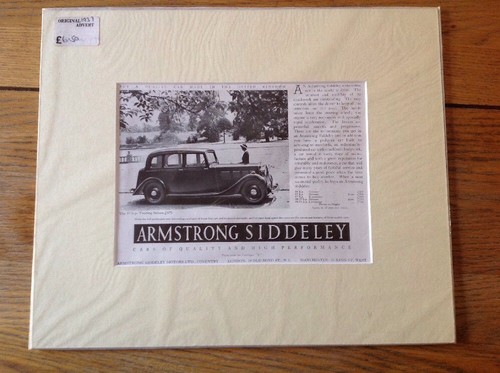 Armstrong siddeley cars - siddeley,