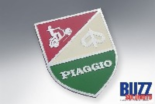 Vespa scooter shield badge - vespa,