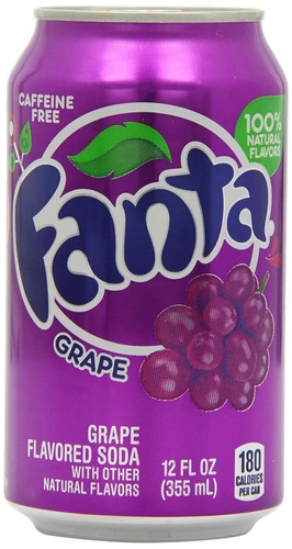 Fanta grape pack - pack, 12x355ml